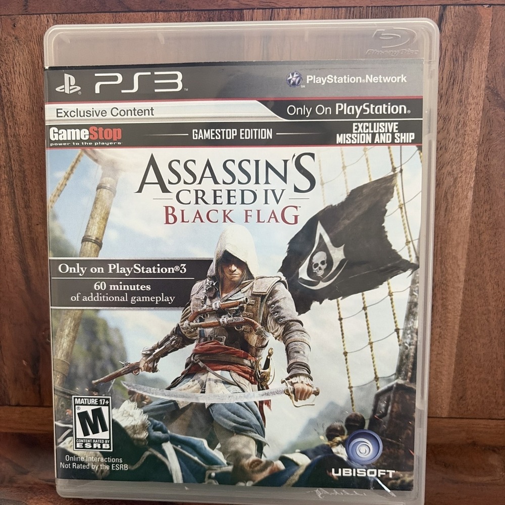 Assassin's Creed IV: Black Flag (Sony PlayStation 3, 2013)